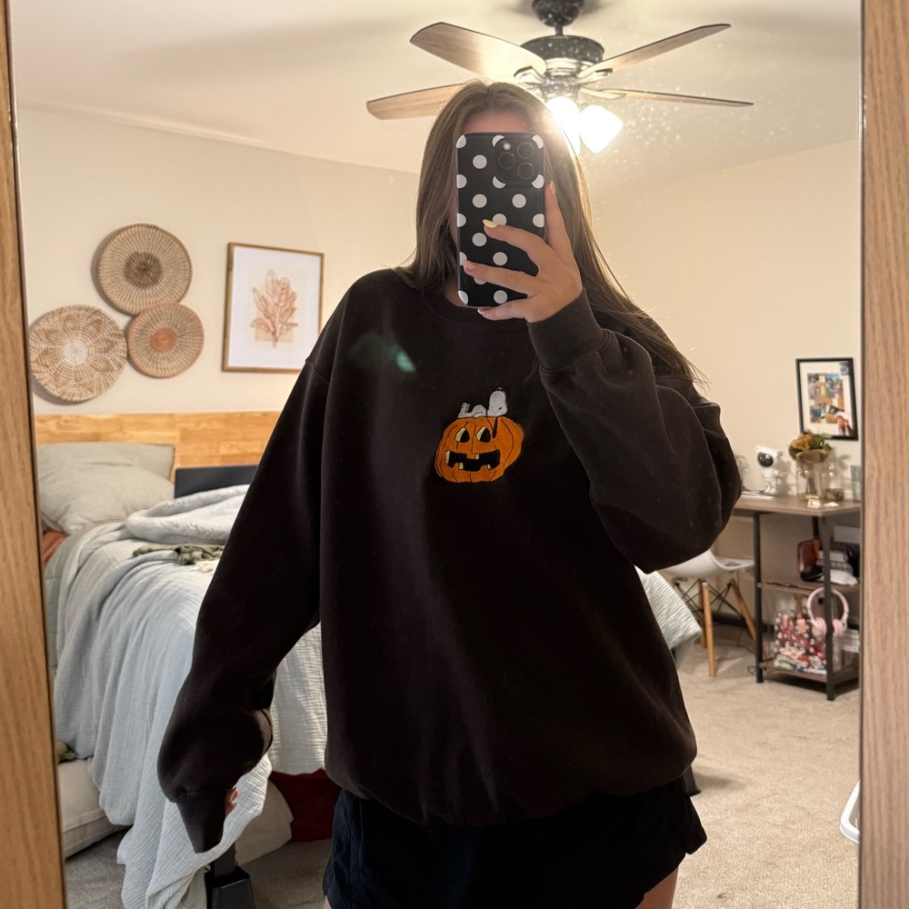 Snoopy & Pumpkin Halloween Sweatshirt